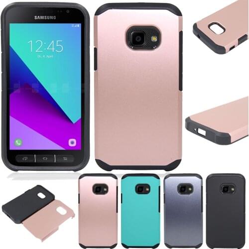 For Samsung Galaxy X Cover 4 Case Dual Layer Hybrid Armor Case Shockproof TPU+Hard PC Cover For Samsung Galaxy Xcover 4 G390F