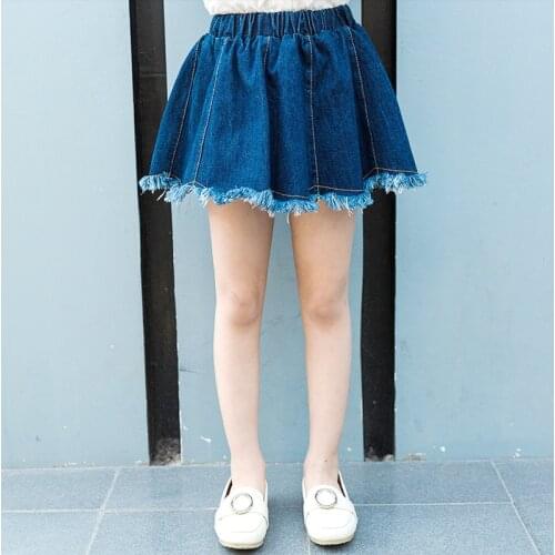 Kid Denim Skirt 2020 Summer New Childrens Denim Skirt