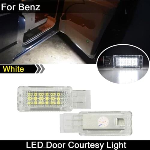 For Benz R171 R199 W203 W209 W176 W246 C117 white LED Courtesy Door Lamp Car door light