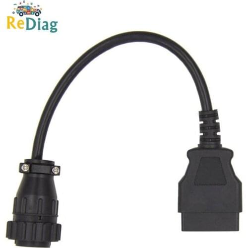 For Scania 16Pin Truck Connector 16 Pin to OBDII 16Pin Female OBD2 Extension Cable 16Pin to 16pin OBD female