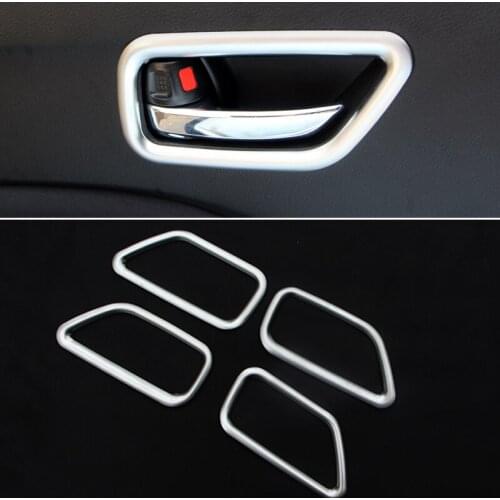 For Suzuki Vitara 2015 2016 ABS Car interior handle Cover chrome Car Accessories