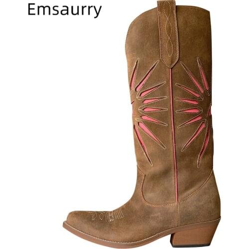 Emsaurry Women's High Boots