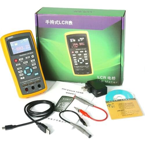ET430 100~240V Multifunction Handheld Digital Resistance Inductance Capacitance Meter Tester
