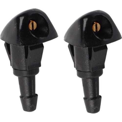 2PCS Front Windshield Washer Nozzles Water Spray Jet For HONDA CRV 2007-2011 CIVIC 2006-2011 FIT JAZZ CITY ODYSSEY