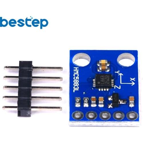 GY-273 3V-5V HMC5883L Triple Axis Compass Magnetometer Sensor Module Three Axis Magnetic Field Module For Arduino