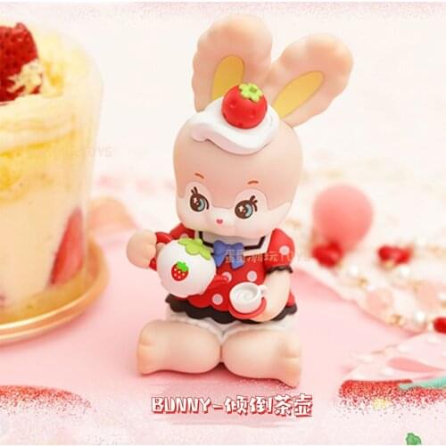 Sweet Berry Tea Party Series Blind Box Toy Figure Determined Style Cute Anime Character Gift Anime Figure Girl Haikyuu