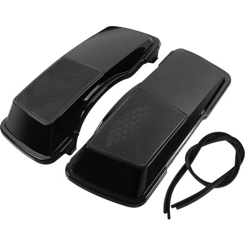 Motorcycle Unpainted 6"x9" Saddlebags Speaker Lids For Harley Touring Road King Electra Glide Road Glide 1993-2013