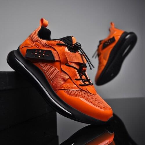 New High Quality Men Casual Chunky Sneakers Running Shoes Breathable Mesh Male Outdoor Walking Jogging Athletic Sports Shoes