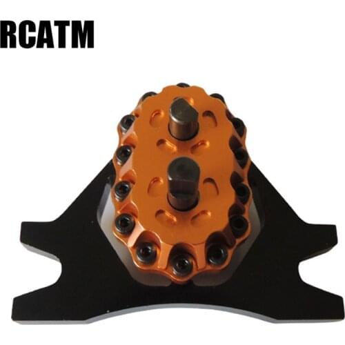 All metal Full drive Speed ratio 1:1 transfer case For 1/14 Tamiya RC Tractor Dump Truck SCANIA VOLVO ACTROS MAN LESU HERCULES