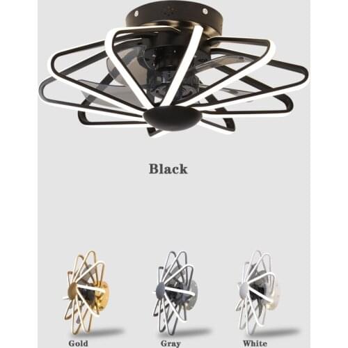 220V Ceiling Fan For High Ceiling Modern Ceiling Fan With Led Light 110V Room Fan Lamp Bedroom Living Room Led Light Lighting