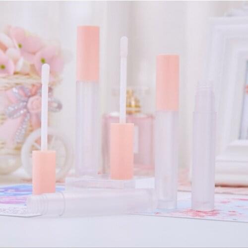 10/30pcs 3ml Frosted Lip Gloss Tubes Empty Lip Glaze Bottle DIY Lip Gloss Container Refillable Empty Bottles DIY Make Up Tool
