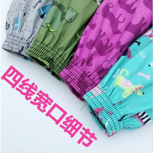 Waterproof and oil proof leather sleeves