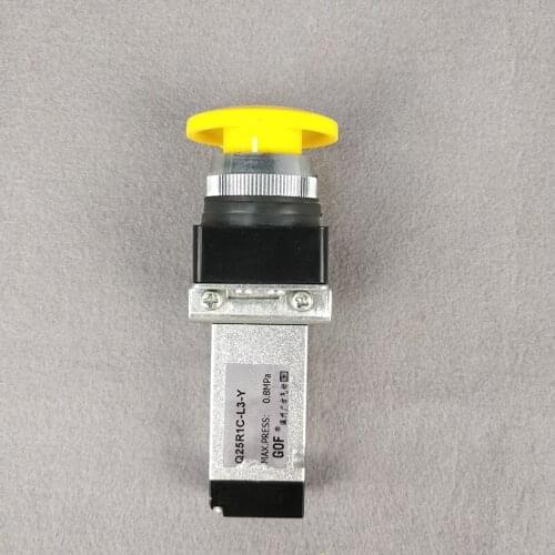 Wide Format Printer Spare Parts Flora LJ320 LJ3208 Ink Pressure Switch Manual Valve Solenoid Q25R1C-L3-Y