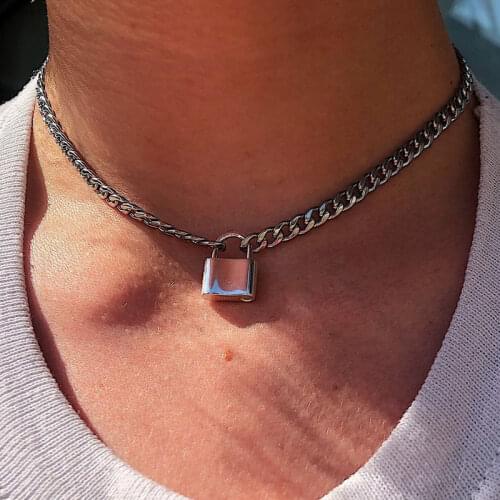 Simple Triangle Necklace For Women Charm Necklace XL008