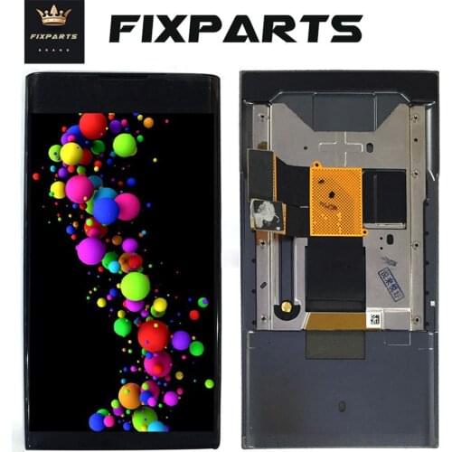 100% Original For BlackBerry Priv LCD Display Touch Screen Digitizer Assembly WithFrame Replacement Parts Priv LCD free shipping
