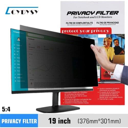 19 inch Privacy Screen Filter Anti-peeping Protector film for 5:4 Standard Computer 376mm*301mm