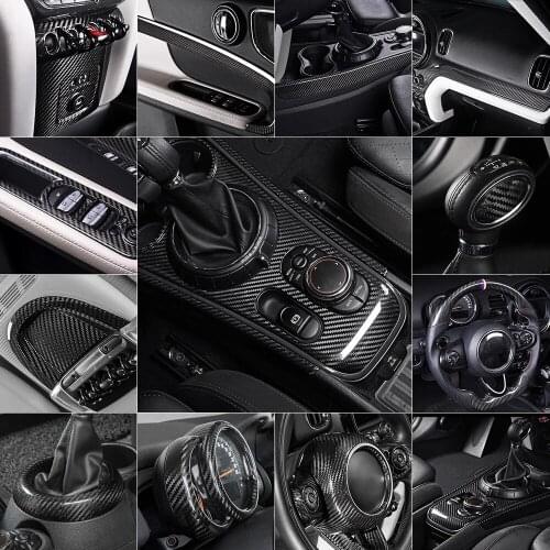 For BMW MIN COOPER S ONE F60 COUNTRYMAN CLUBMAN CABRIO INTERIOR Exterior ACCESSORIES CARBON FIBER TRIM