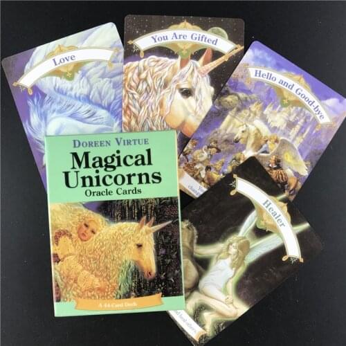 Doreen Virtue Magical Oracle Cards Deck Receive Messages and Guidance Related to your Present Life Beginners