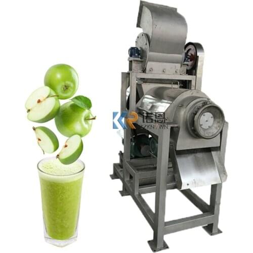 2.5t/h Ginger Tomato Crusher Juicer Extractor Machine Stainless Steel Industrial Fruit and Vegetables Crushing Juicing Equipment