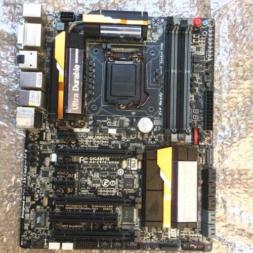 For Gigabyte GA-Z87X-UD5H Original Used Desktop Motherboard Z87X-UD5H Z87 LGA 1150 i3 i5 i7 DDR3 32G SATA3