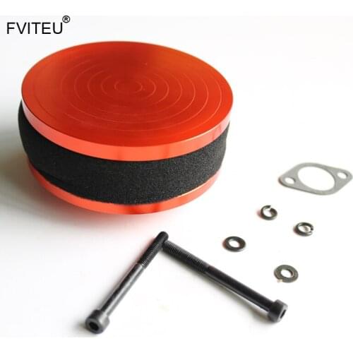FVITEU CNC Metal air filter including air filter sponge For 1/5 Losi 5ive T Rovan LT King Motot X2