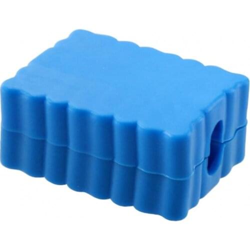 Set of 2 32 Holes Plastic 1/4Inch Hex Shank Screw Bits Holder Storage Case
