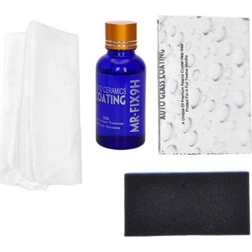 Car 9H Crystal Coating Nano Hydrophobic Ceramic Coating Car Care Wax Crystal Car Coating Kit for Demo Test Hot