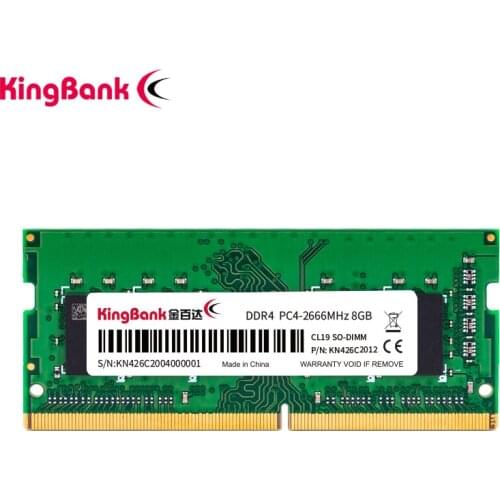 KingBnak memoria Ram DDR4 8GB 4GB 16GB 2400mhz 2133 2666mhz sodimm notebook high performance laptop memory
