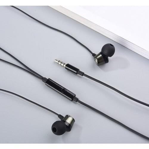 Original 3.5MM In-Ear Sport Headset With Microphone Music Earbuds Stereo Gaming Earphone For MOTO P30 Note P50 Z3 Play G7 Plus