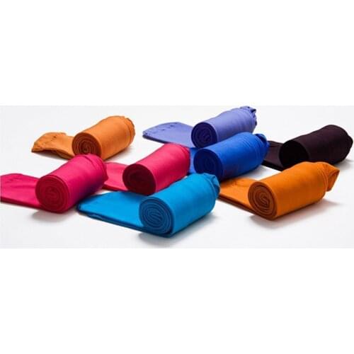 Sexy Candy Color Women 120D Opaque Footed Tights Pantyhose Thick Tights Ultra Elastic Silk Stockings