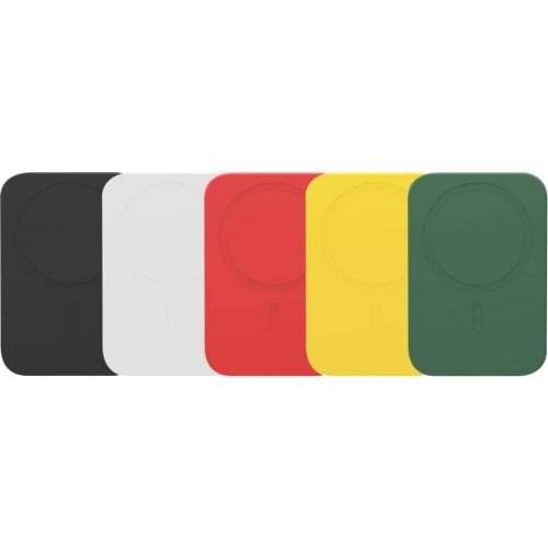 Magsafing Ultra-Thin Silicone Protective Case For IPhone 11 12 Pro Max XSR Wireless Charger Cover For Battery Pack Shell