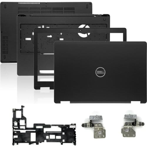New Laptop LCD Back Cover/Front Bezel/Hinges/Palmrest/Bottom Case/ Frame For Dell Latitude E5590 M3530 Top Case No Touch Black