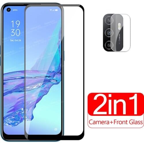 Protective Tempered Glass For Oppo a53 Camera Glass For Oppo A53 2020 A 53 Oppoa53 6.5" Screen Protector Safety Armor Phone Film