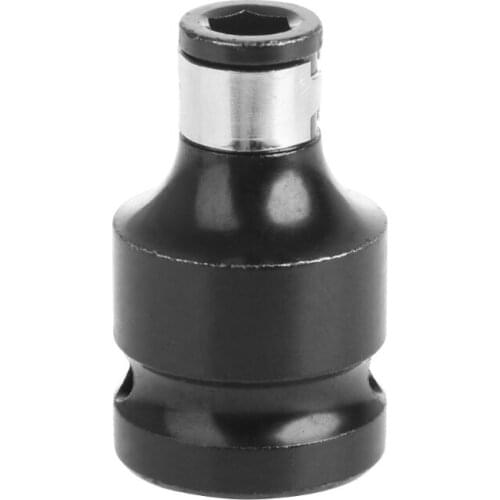 1/2" Impact Driver 1/4" Hex Shank Quick Release Bit Socket Adaptor Converter Kit