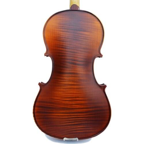 1/8,1/4,1/2,3/4,4/4 Size Antique Handmade Matte Lacquered Tiger Maple Pattern Zizyphus Jujuba Accessories Violin
