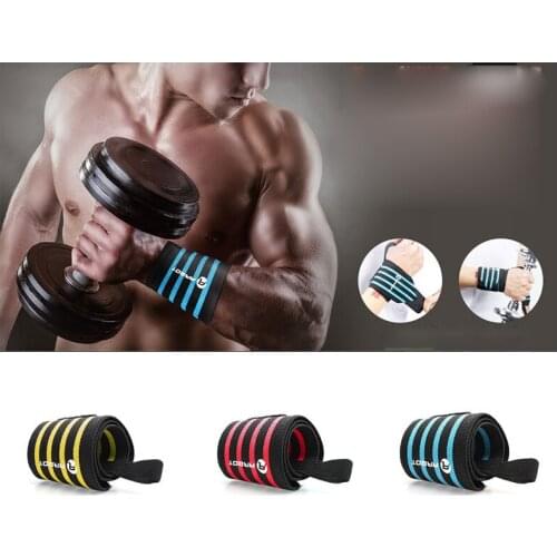 1 Pair Adjust Weightlifting Wrist Wrap Bandage Support Wristband Band Straps For Gymnastic GYM Exercise Fitness