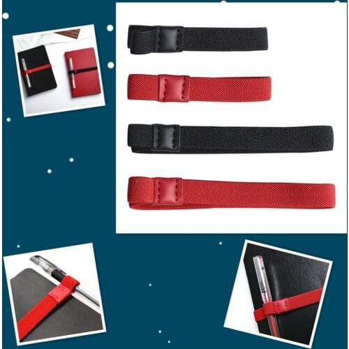 1pc A5/A6 Note Book Pen Holder Elastic Band Core Rope Bandage Novelty Stationery Portable Business Pen Organizer Office Supply