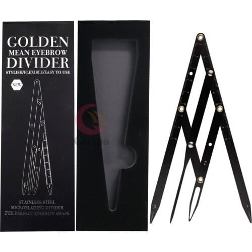 1PC New Design Golden Mean CALIPERS Eyebrow Microblading Supplies Golden Ratio CALIPERS Permanent Makeup Measure Tools
