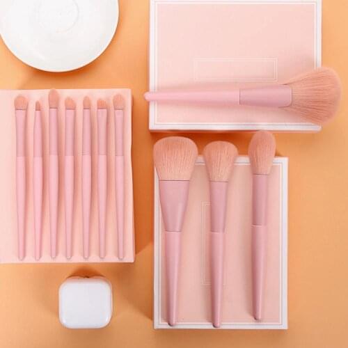 11PCS Makeup Brushes Set Foundation Concealer Loose Powder Highlight Eyeshadow Beauty Tools Brush Set