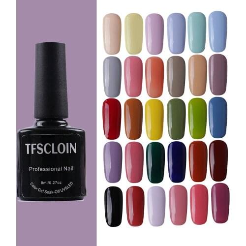 2021 new arrival Gel Polish Set Manicure for Nails Semi Permanent top coat UV LED Gel Varnish Soak Off Nail Art Gel Nail Polish