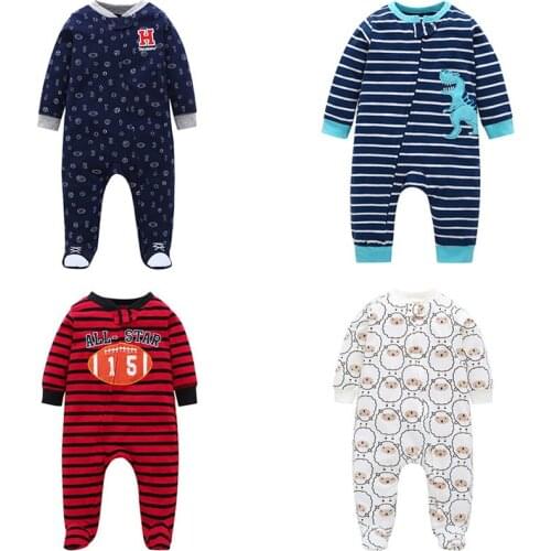 2020 Newborn Boy Girl Clothes Bebe Bodysuit Cotton Long Sleeve Autumn Baby Rompers Soft Infant Clothing Toddler Jumpsuits