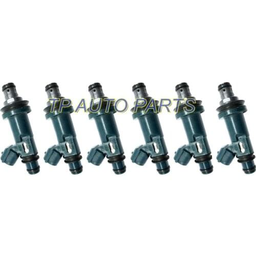 6 PCS Fuel Injectors For To-yota Avalon Camry Highlander Le-xus RX300 ES300 OEM 23250-20020 2325020020