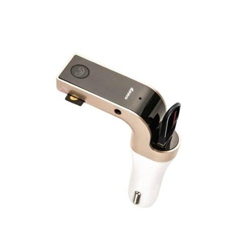 Carg7 Bluetooth Car Fm Transmitter With Usb Input Car Electronic Accessories Bluetooth Car Kit Car For