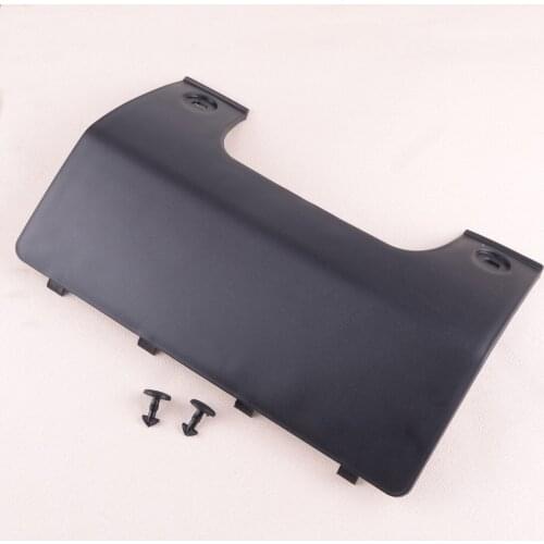 DWCX Black Car Rear Bumper Tow Eye Hook Cover Panel With Clip DPO500011PCL Fit For Land Rover Discovery LR3 LR4