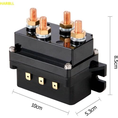 12V Winch Solenoid Relay Controller 500A DC Switch 4WD 4x4 Boat ATV Control For JEEP BMW BENZ AUDI PEUGEOT VW SEAT LADA TOYOTA