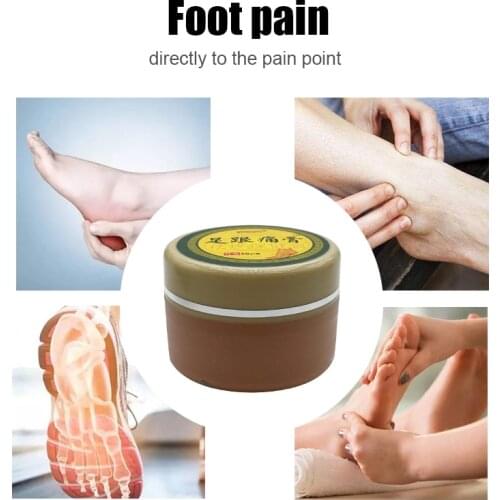 Foot Heel Pain Herbal Ointment Rheumatism Arthritis Pain Cream Feet Sprain Waist Foot Bone Spurs Pain Relief Chinese Medical