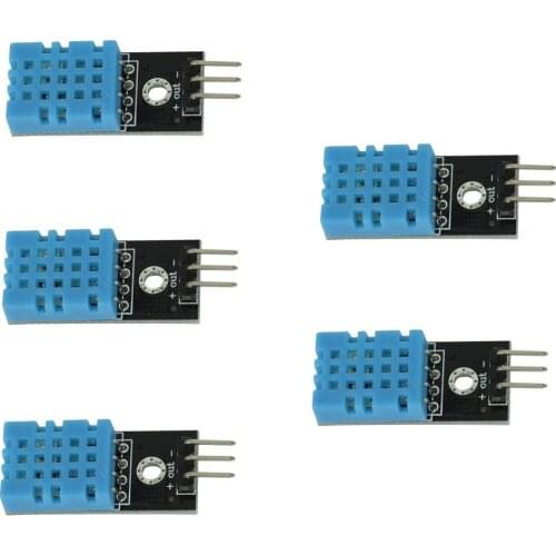 5pcs Dht11 Temperature Humidity Sensor Module For Arduino Raspberry Pi 2 3