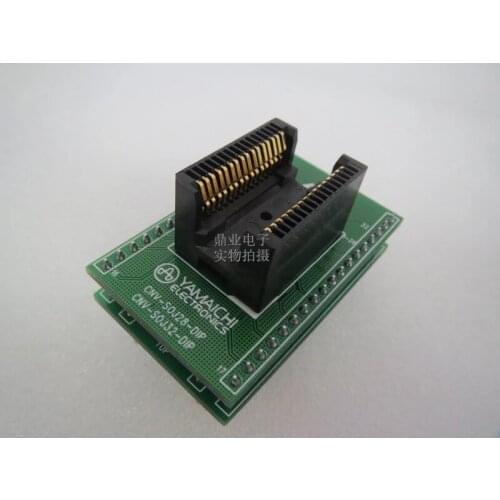 Original YAMAICHI IC Test Seat SOJ32/DIP Burning Programmer SOJ32 Socket Adapter