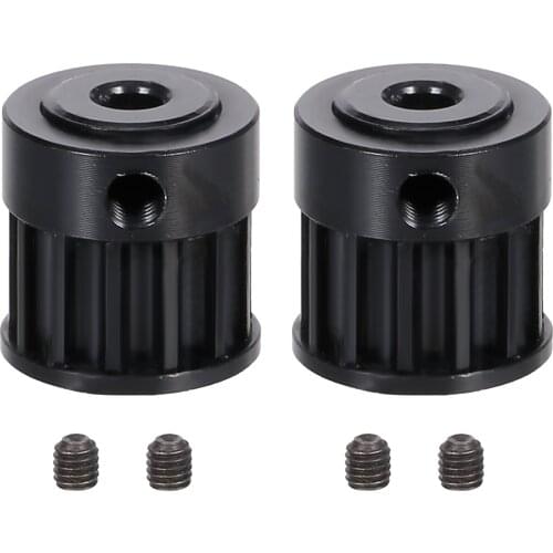 3.2/5.5mm Belt Drive Transmission Small Gear for 540 550 Motor 1/10 RC Car Crawler Axial SCX10 & SCX10 II 90046 Upgrade DIY Part