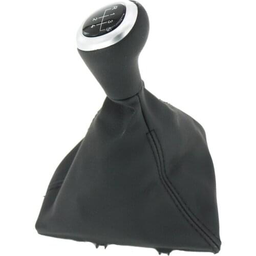 5 Speed Gear Lever Stick Shift Knob With Leather Boot For BMW 1 Series F20 F21 2011 2012 2013 2014 2015 2016